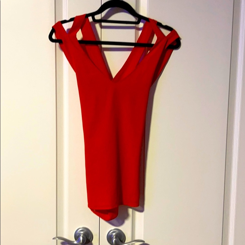 Naked Zebra Crisscross Tank
